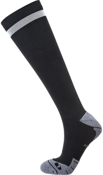 Endurance Torent Reflective Long - Compression Running Socks - Black - Size 35/38