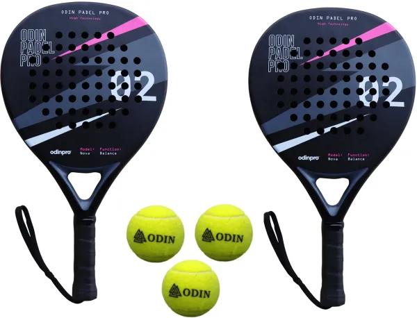 Odin Padel PACKAGE DEAL (Odin Padel Nova Balance + Odin Padel Balls - 3 pcs.)