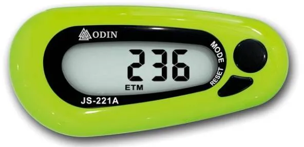 Odin Professional 3D Pedometer Lime Green