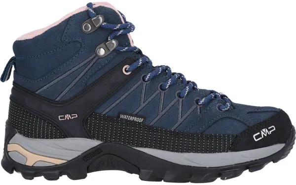 CMP Rigel Mid Women's waterproof hiking boots, dark blue