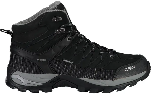 CMP Rigel Mid Trekking Men's Hiking Boots, Black