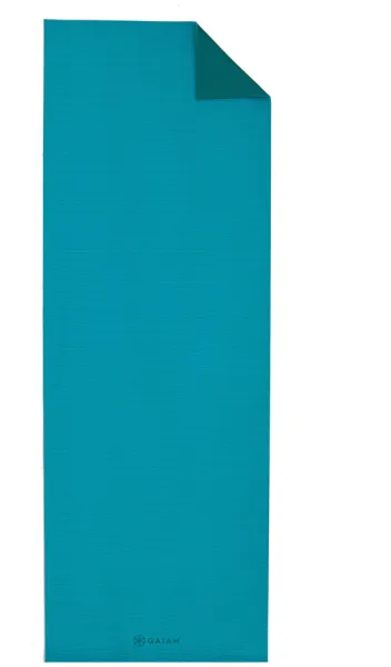 Gaiam Turquoise Sea 2-colour yoga mat 3mm