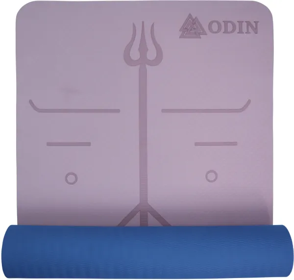 Odin Dual Pink/Blue TPE Yoga Mat 0.6 cm
